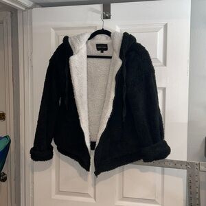 Ellie‎ & Kate  black fleece jacket Jk6922 style #